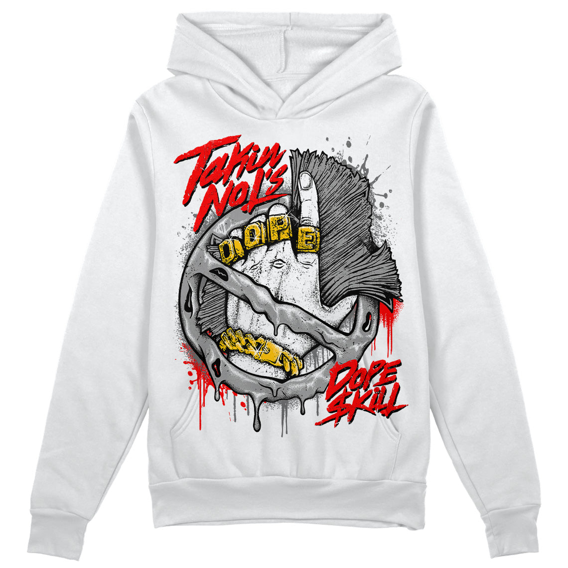 85 Black White 1s superstreetwear Hoodie Sweatshirt Takin No L's Graphic