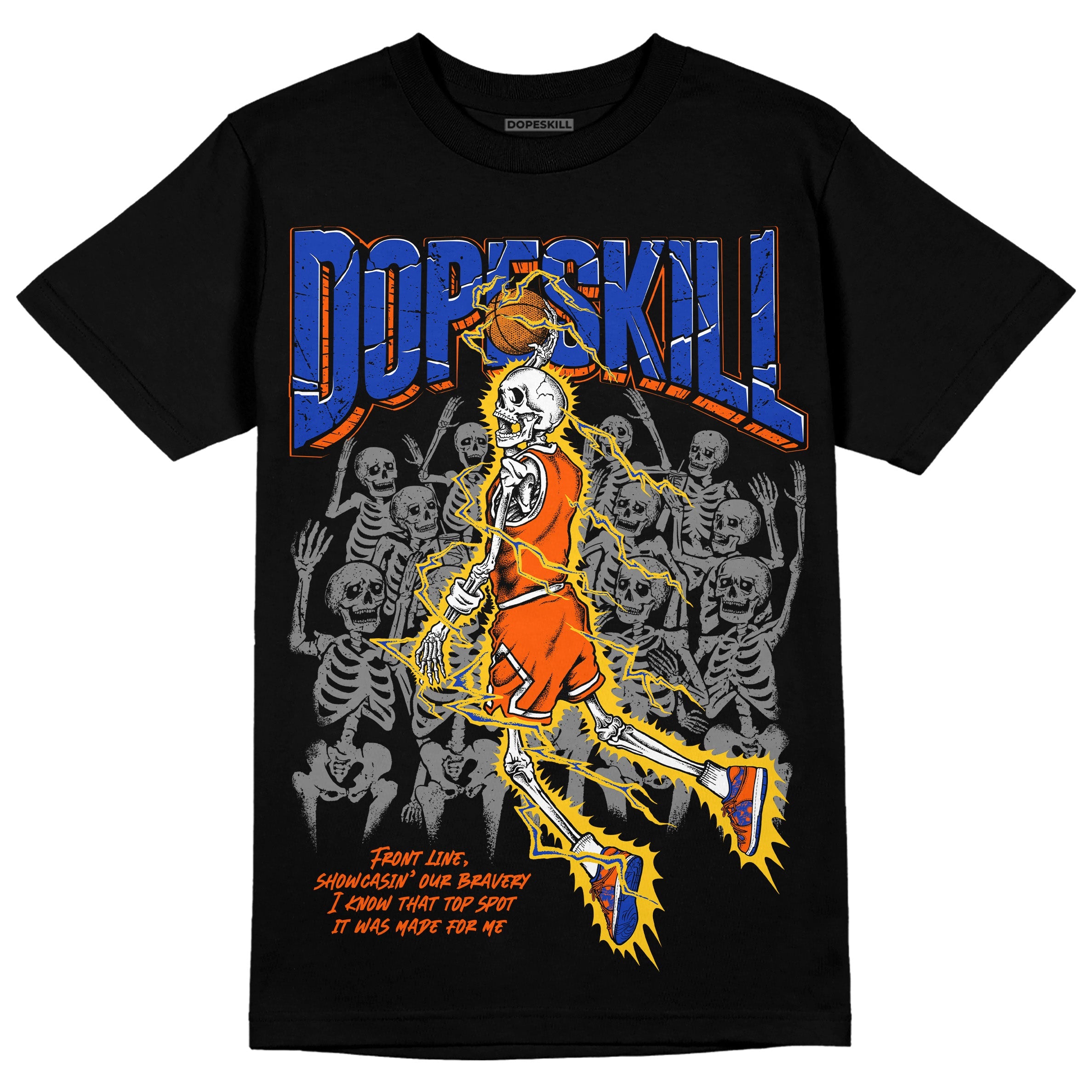 Dunk Low Futura Orange Blaze superstreetwear T-Shirt Thunder Dunk Graphic
