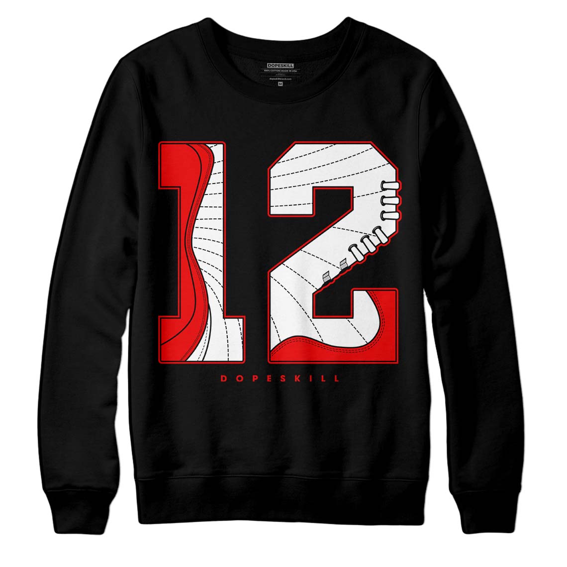 Cherry 12s superstreetwear Sweatshirt No.12 Graphic