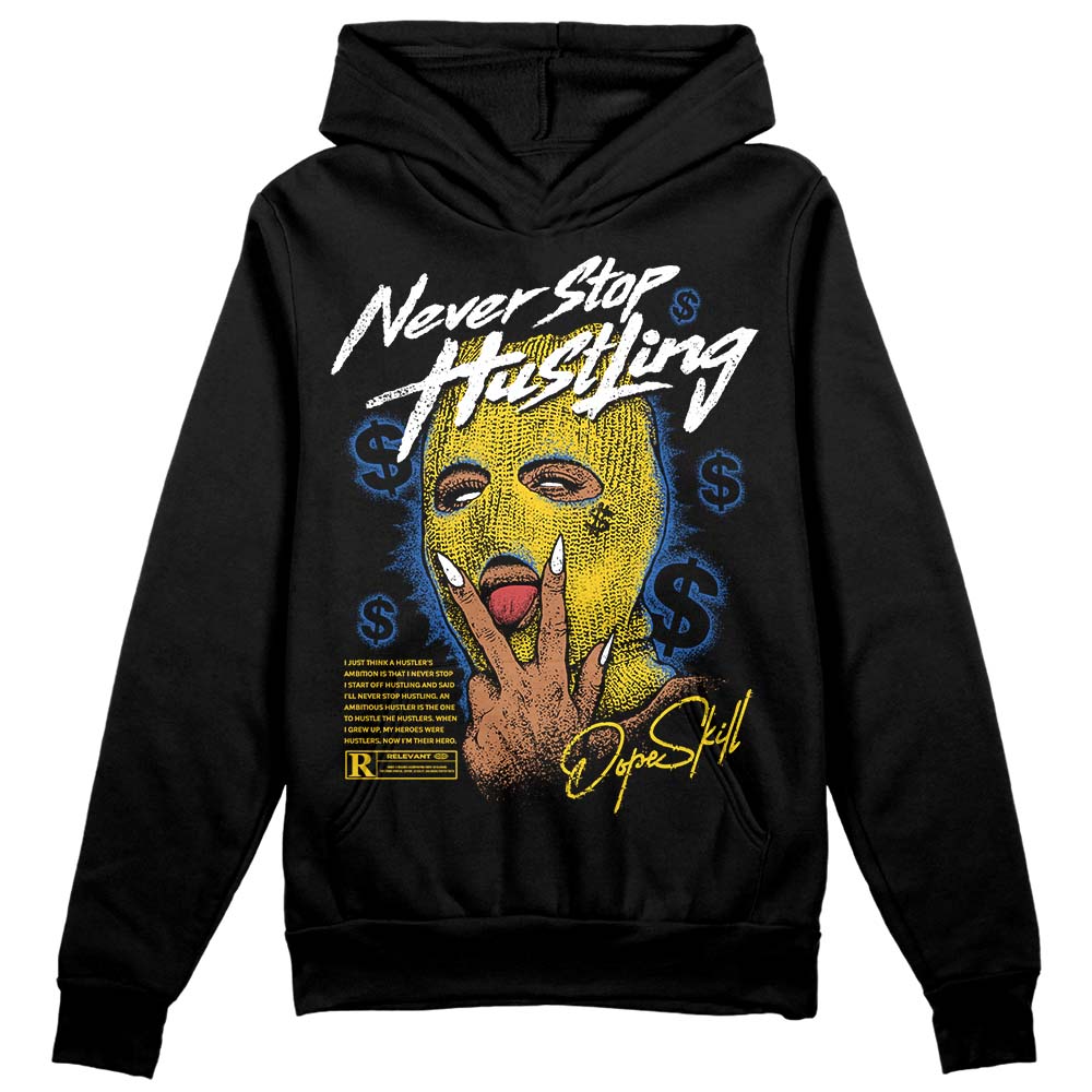 Michigan Dunks superstreetwear Hoodie Sweatshirt Never Stop Hustling Graphic