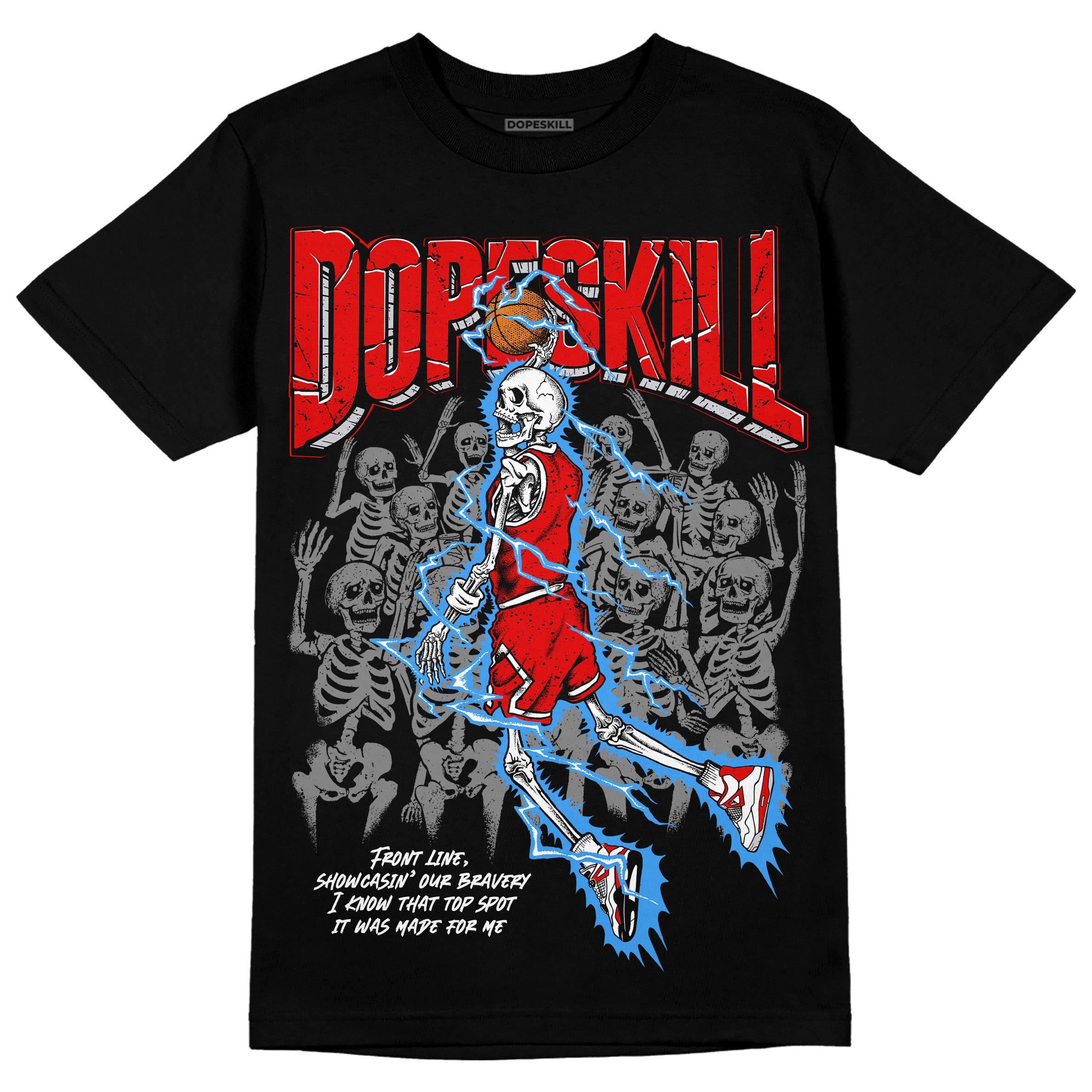 Red Cement 4S superstreetwear T-Shirt Thunder Dunk Graphic