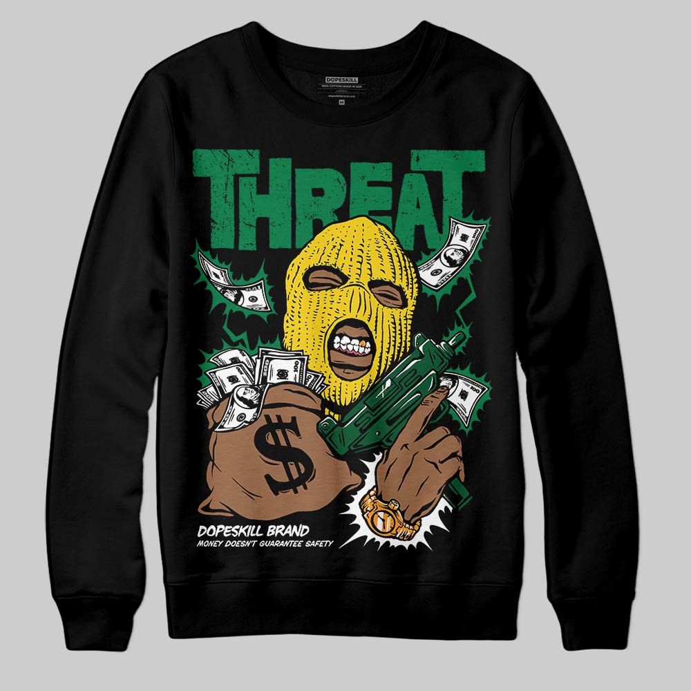 Green Collection superstreetwear Sweatshirt Under Threat Graphic