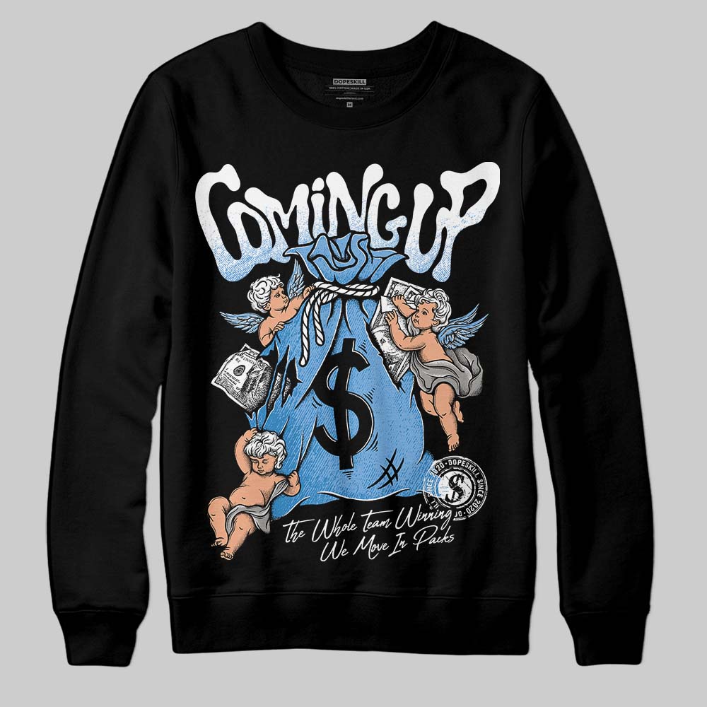 Melo 12s superstreetwear Sweatshirt Money Bag Coming Up Graphic