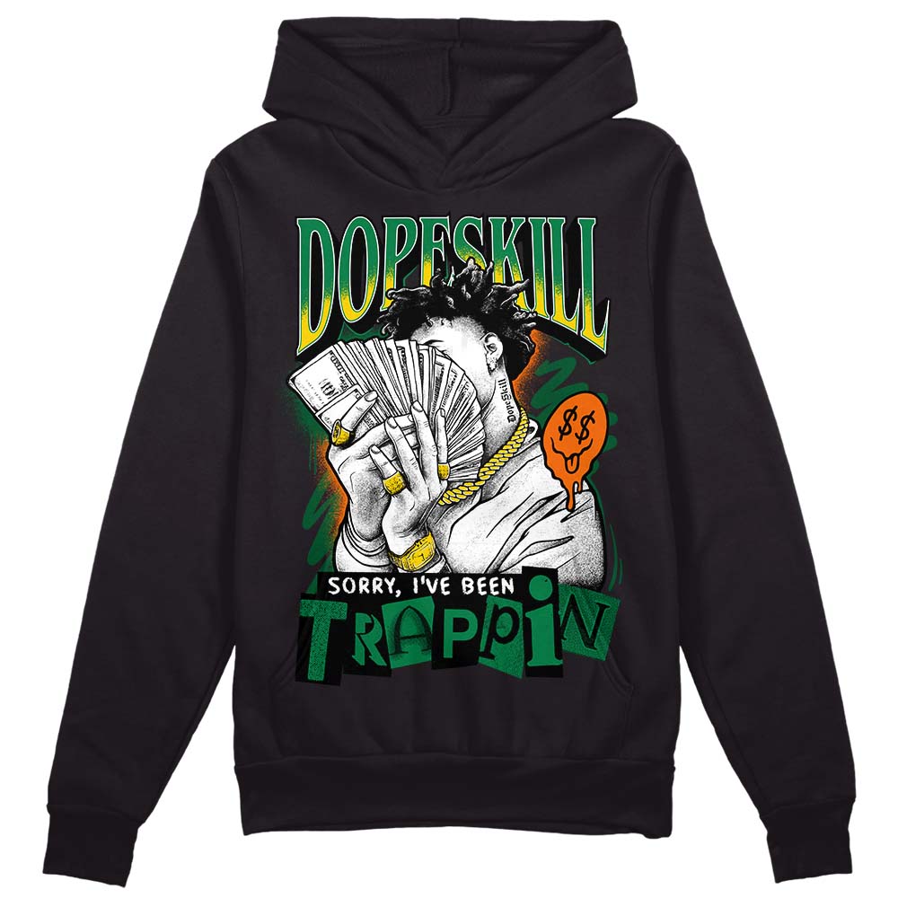 Green Collection superstreetwear Hoodie Sweatshirt Sorry I've Been Trappin Graphic
