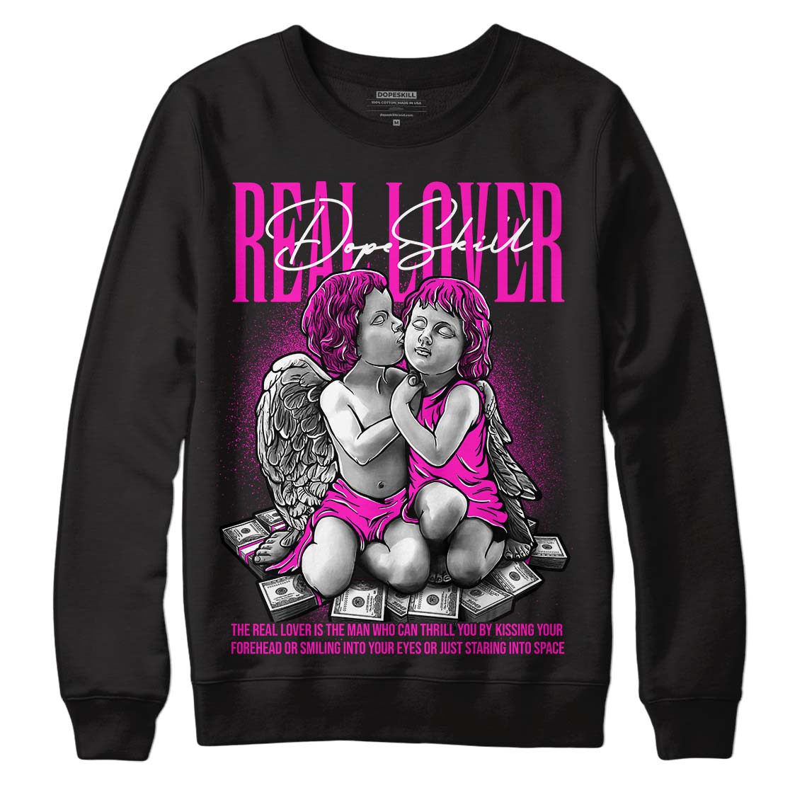 Dunk Low Active Fuchsia superstreetwear Sweatshirt Real Lover Graphic