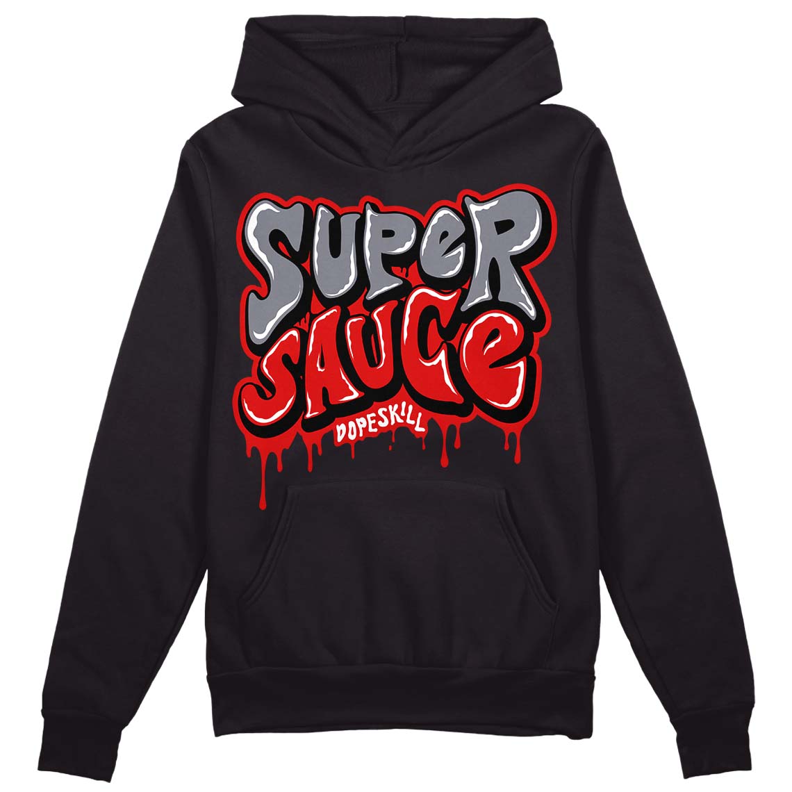 Gym Red 9s superstreetwear Hoodie Sweatshirt Super Sauce Graphic
