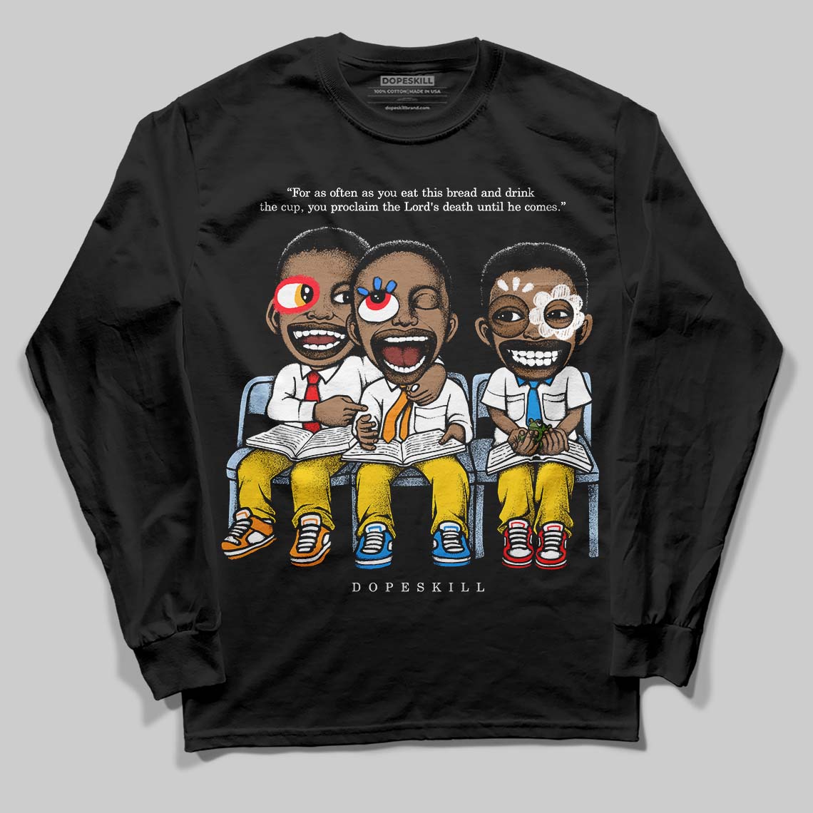 Yellow Ochre 6s superstreetwear Long Sleeve T-Shirt First Sunday Graphic