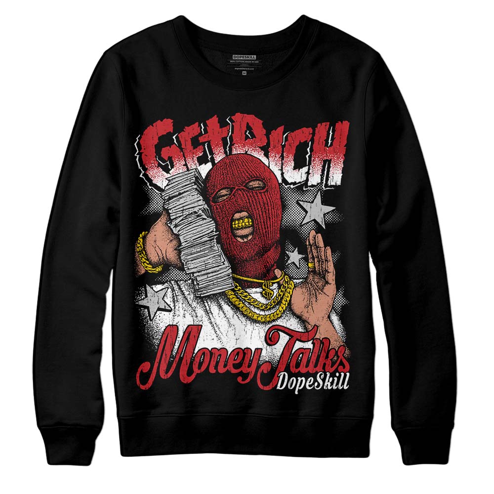 Red Taxi 12s superstreetwear Sweatshirt Get Rich Graphic
