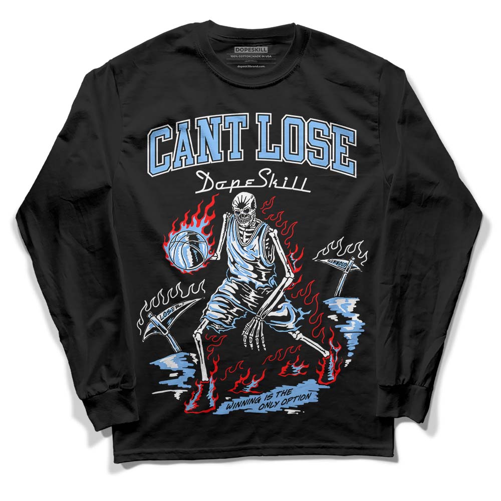 Powder Blue 9s superstreetwear Long Sleeve T-Shirt Cant Lose Graphic