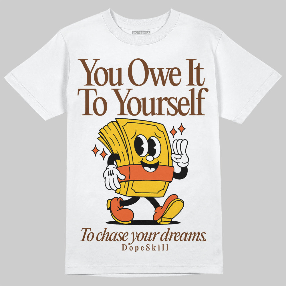 Yellow Collection superstreetwear T-Shirt Owe It To Yourself Graphic
