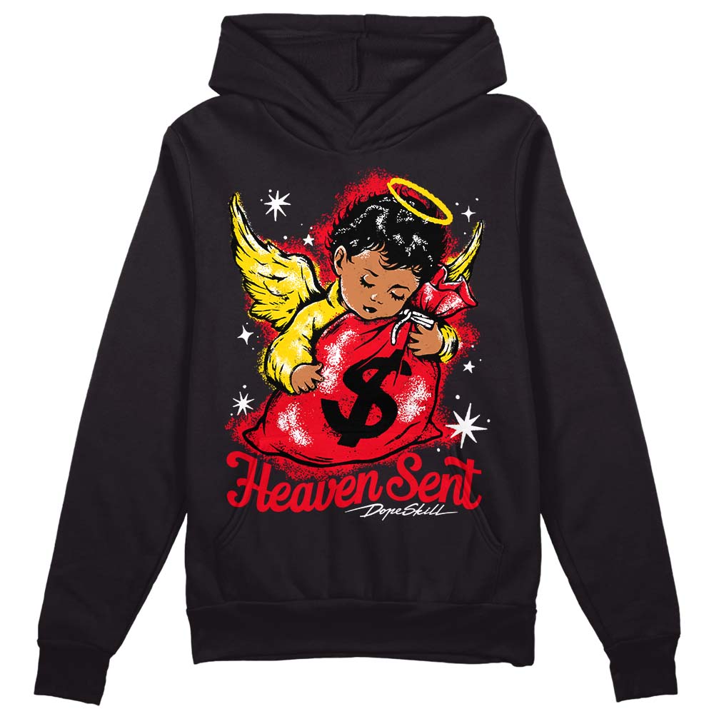 Red Thunder 4s superstreetwear Hoodie Sweatshirt Heaven Sent Graphic