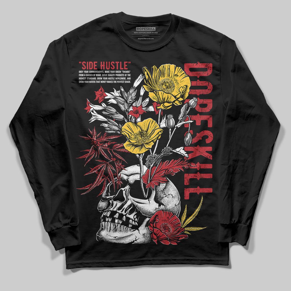 Ferrari 14s superstreetwear Long Sleeve T-Shirt Side Hustle Graphic