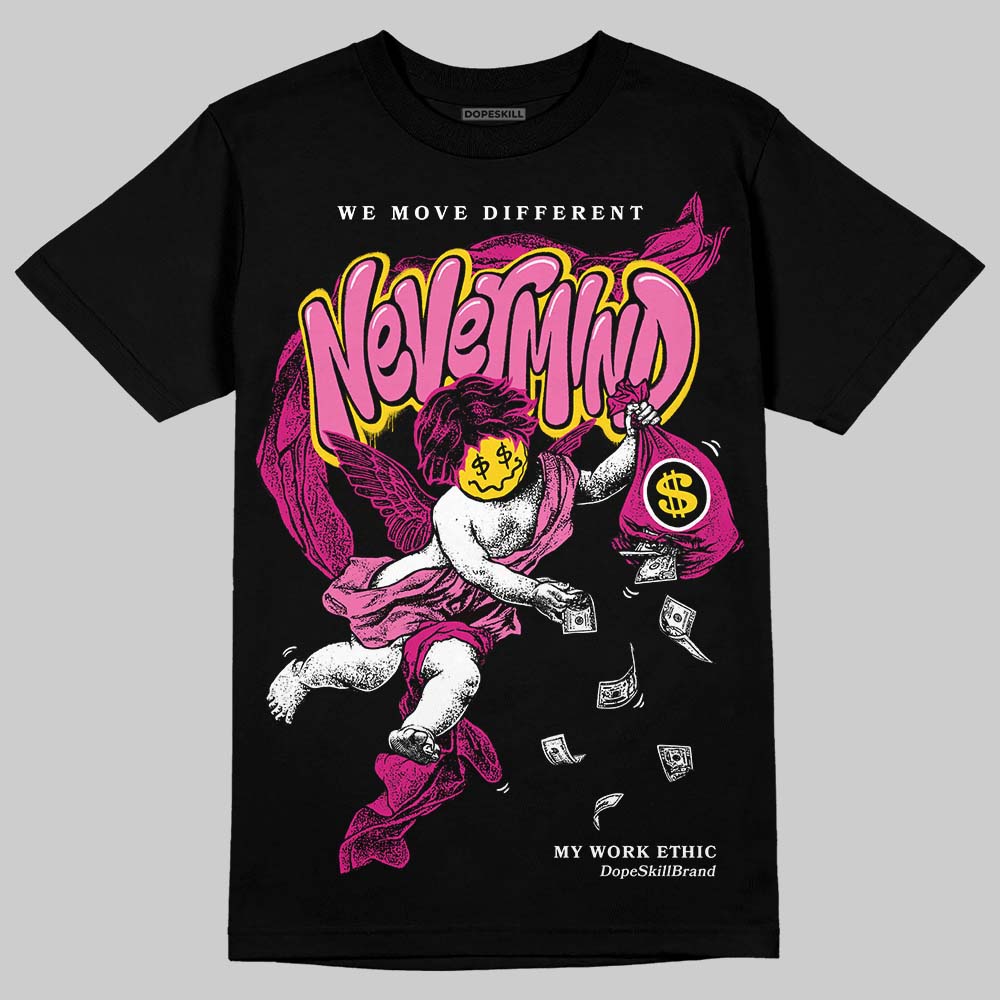 Rick RO Pink Leather Sneakers superstreetwear T-Shirt Nevermind Graphic