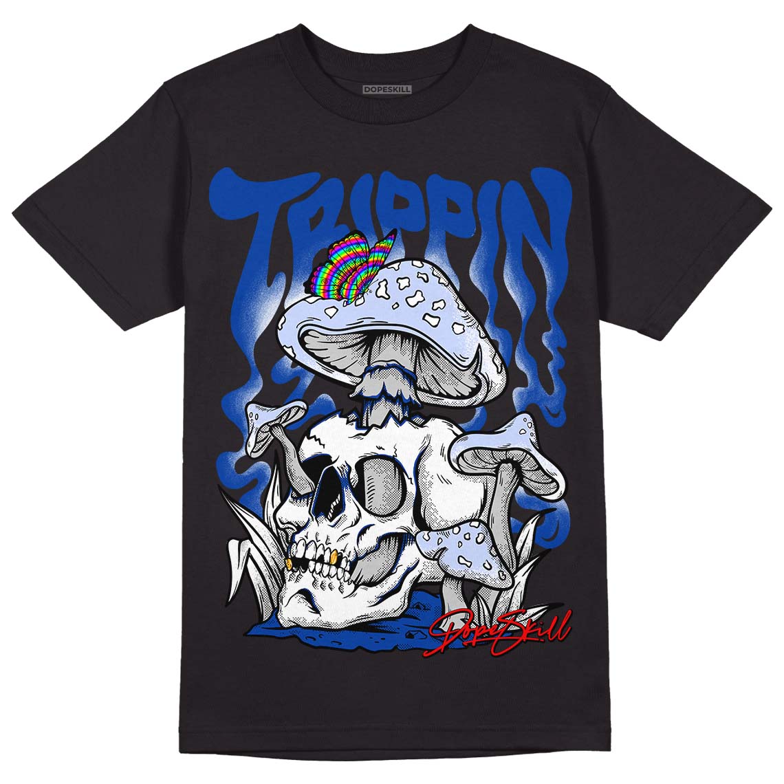 Racer Blue 5s superstreetwear T-Shirt Trippin Graphic