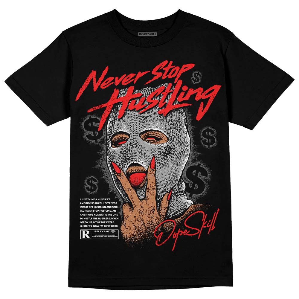 Grey Collection superstreetwear T-Shirt Never Stop Hustling Graphic