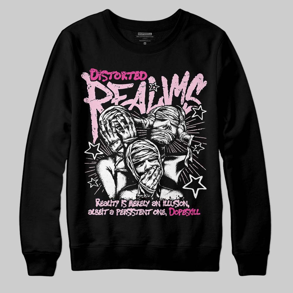 Triple Pink Dunk superstreetwear Sweatshirt Distorted Realms Graphic