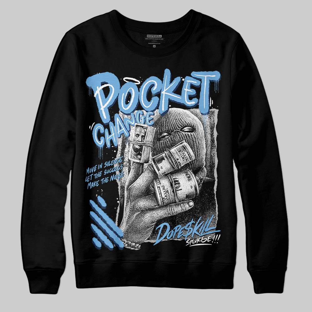 Summit White Navy 4s superstreetwear Sweatshirt Pocket Change Graphic