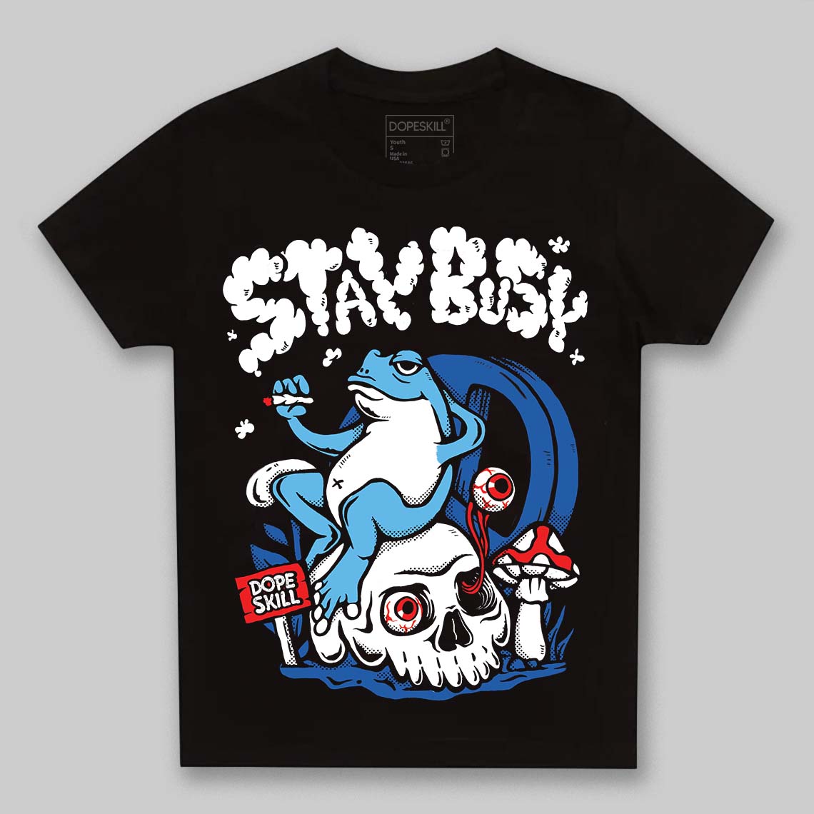 Blueberry 12s superstreetwear Toddler Kids T-shirt Stay Busy Graphic