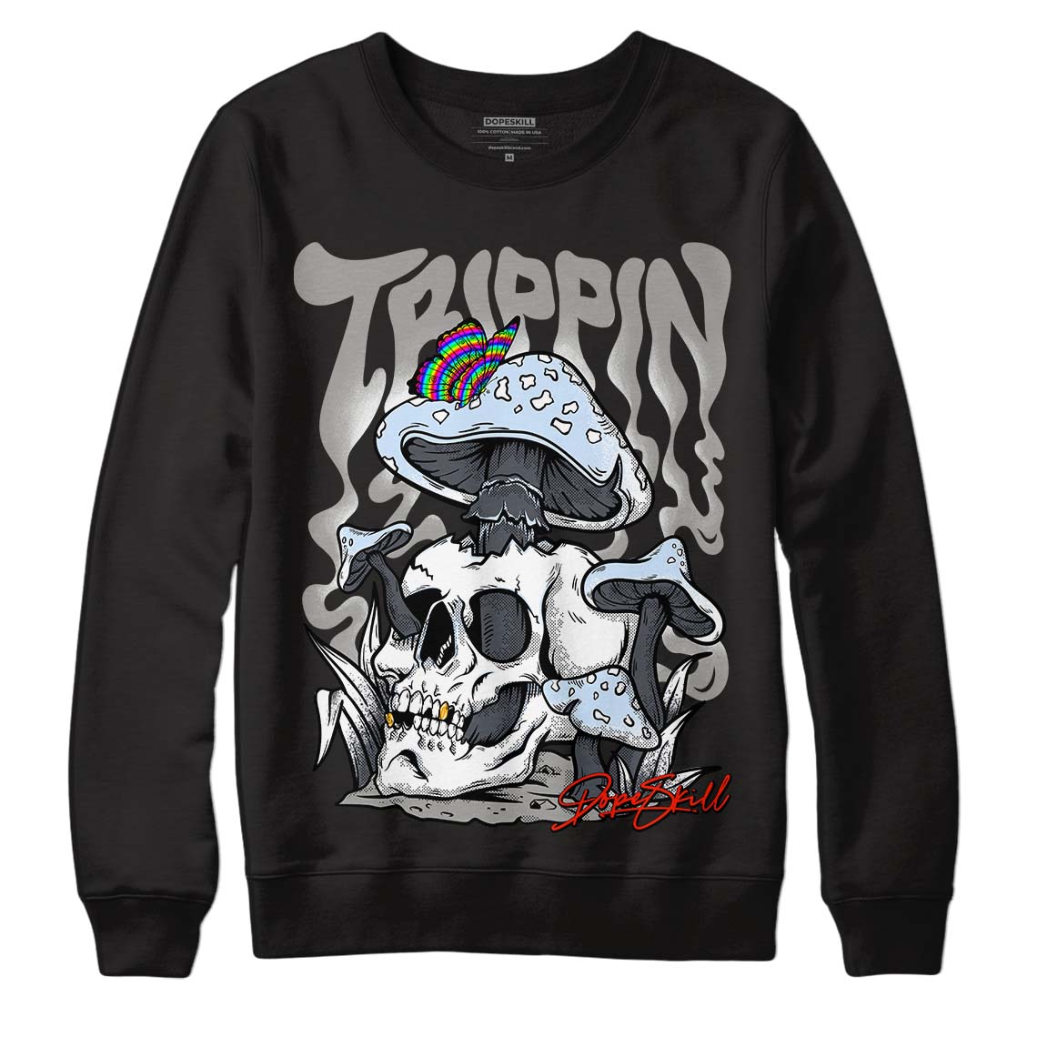 Cool Grey 11s superstreetwear Sweatshirt Trippin Graphic