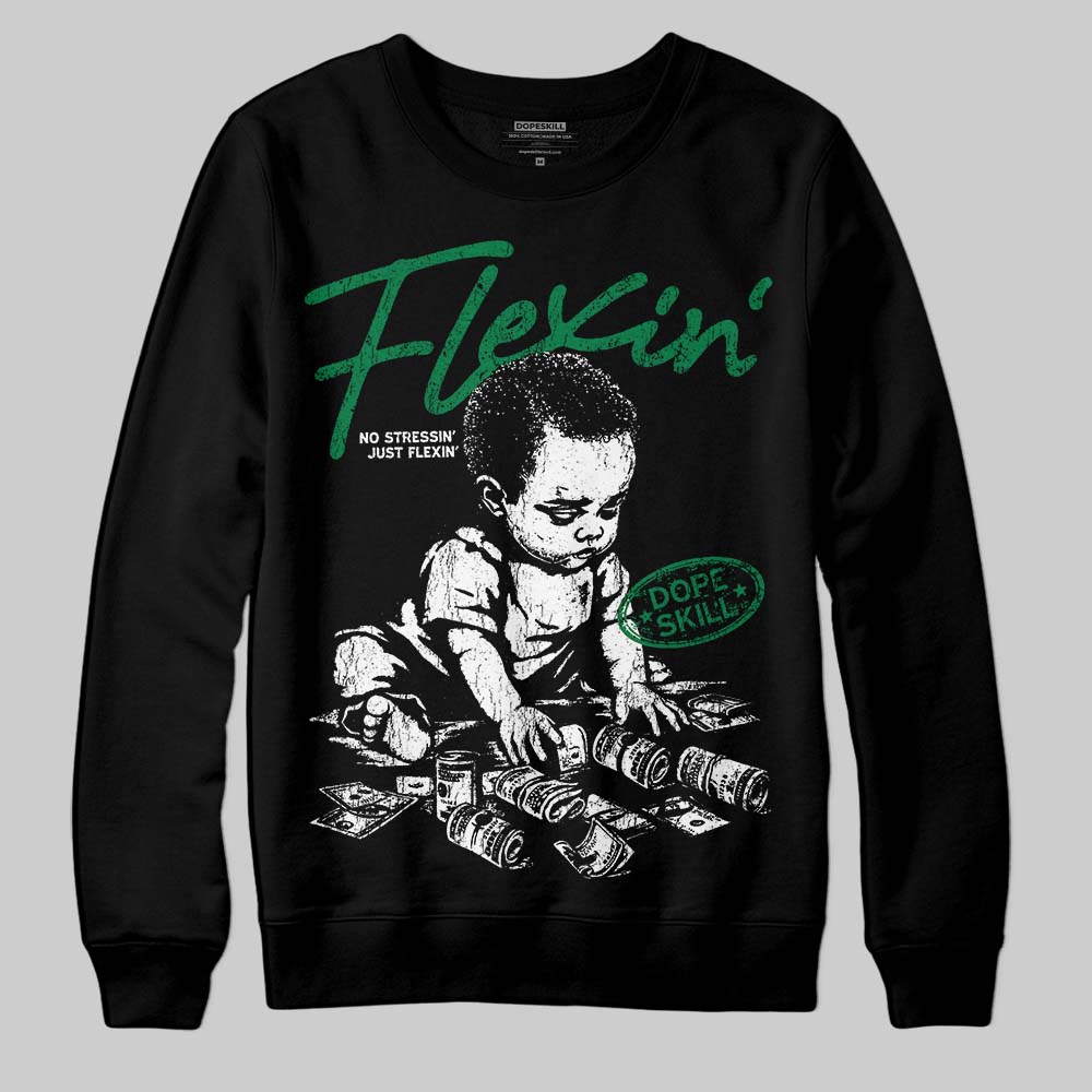 Green Collection superstreetwear Sweatshirt Flexin' Graphic