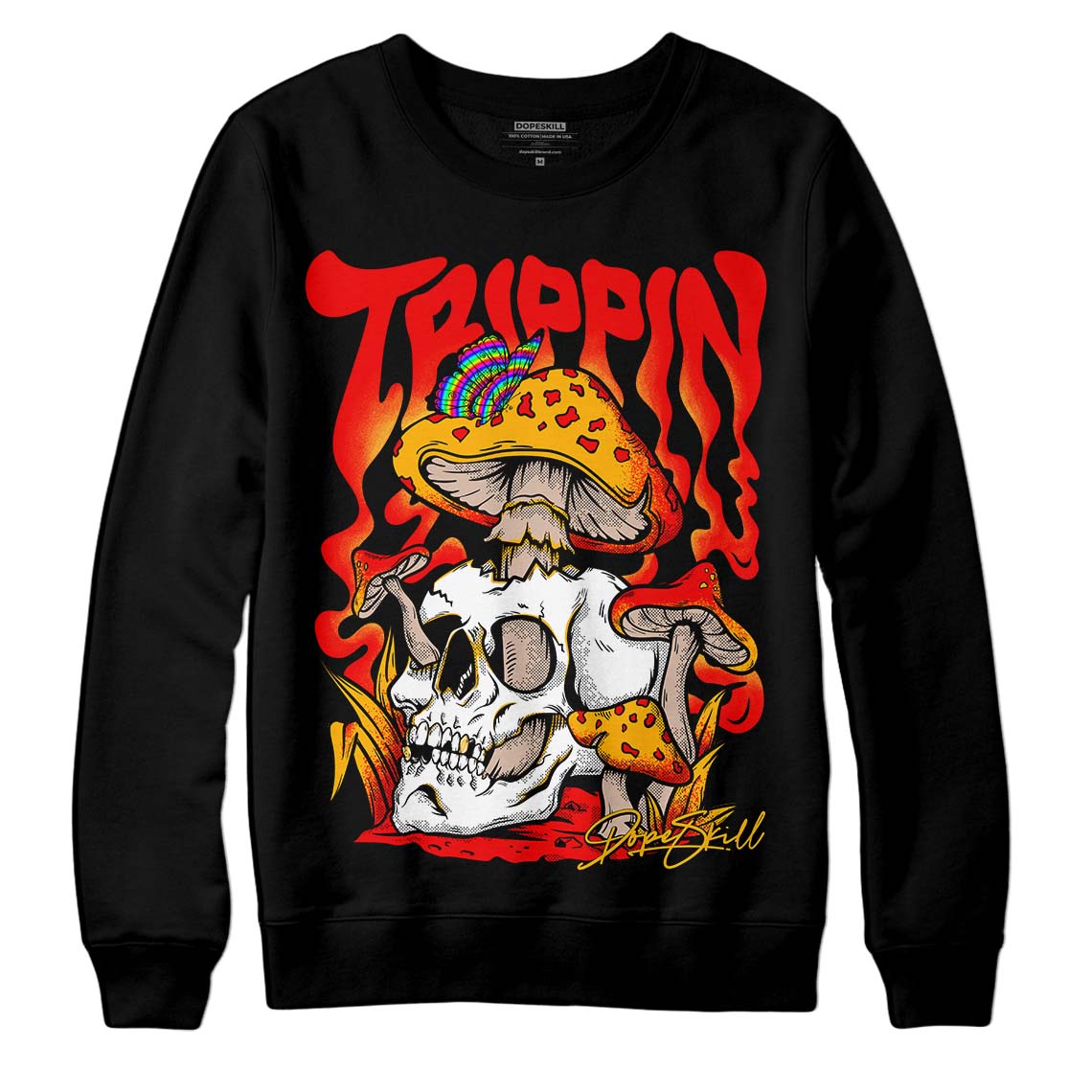 Red Collection superstreetwear Sweatshirt Trippin Graphic