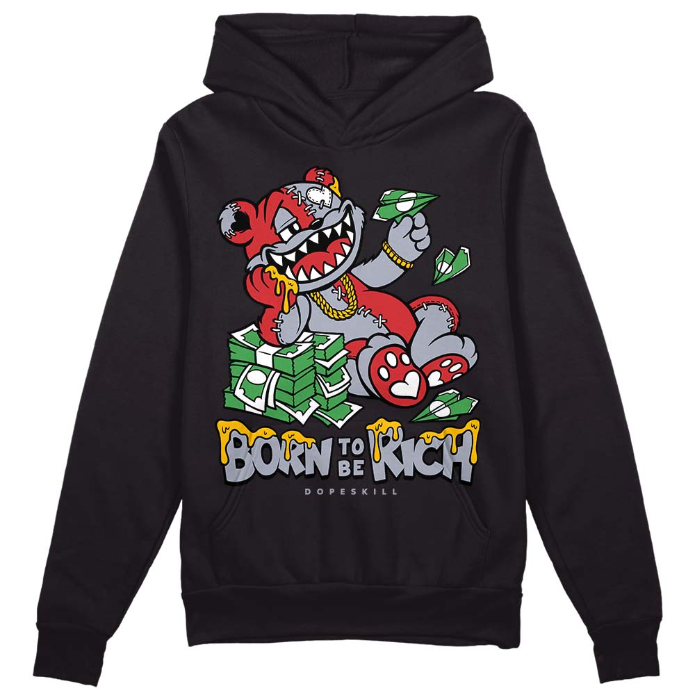 Bred Reimagined 4s superstreetwear Hoodie Sweatshirt Born To Be Rich Graphic