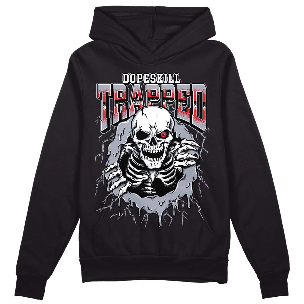 Bred Reimagined 4s superstreetwear Hoodie Sweatshirt Trapped Halloween Graphic