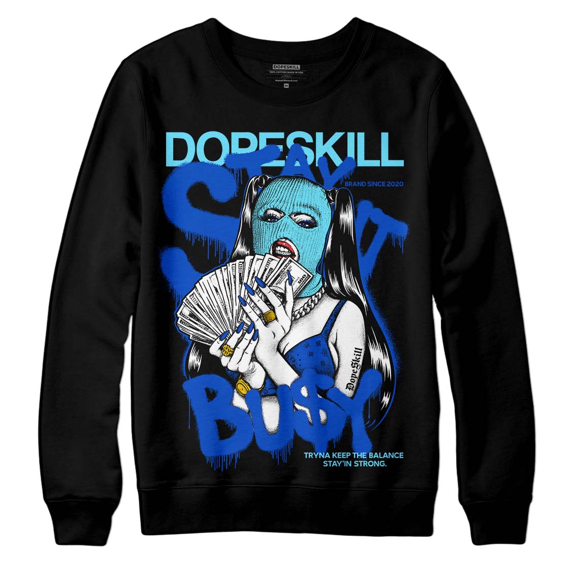 SB Dunk Argon superstreetwear Sweatshirt Stay It Busy Graphic