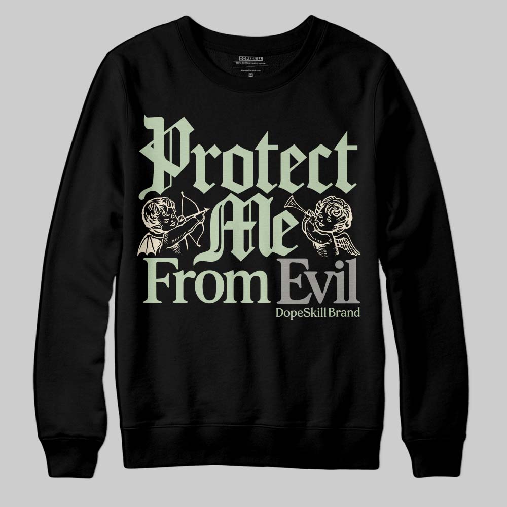 Seafoam 4s 2025 superstreetwear Sweatshirt Protect Me From Evil Graphic
