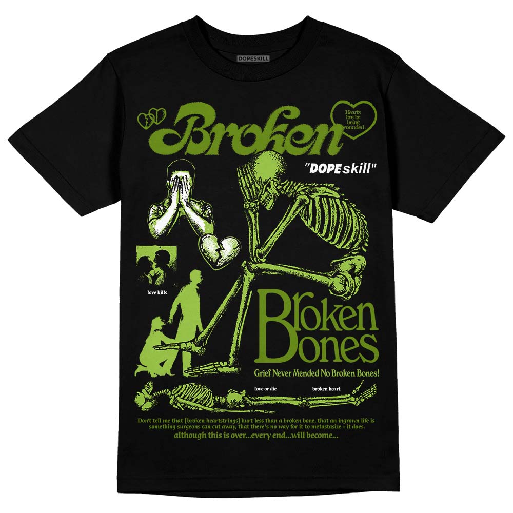 Dunk 'Chlorophyll' superstreetwear T-Shirt Broken Bones Graphic