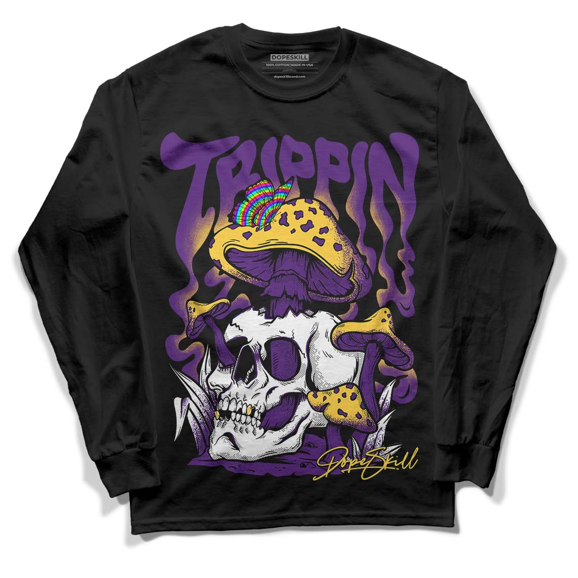 Field Purple 12s superstreetwear Long Sleeve T-Shirt Trippin Graphic