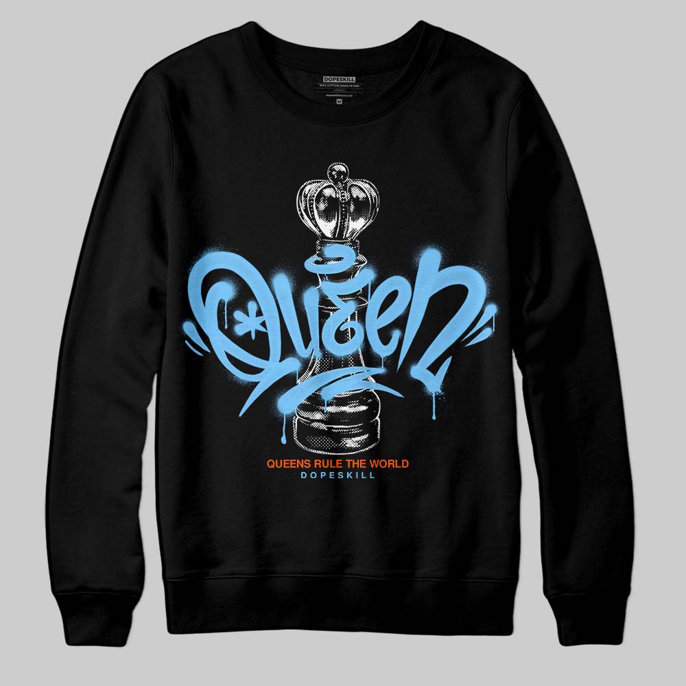 Dunk Low Futura University Blue superstreetwear Sweatshirt Queen Chess Graphic