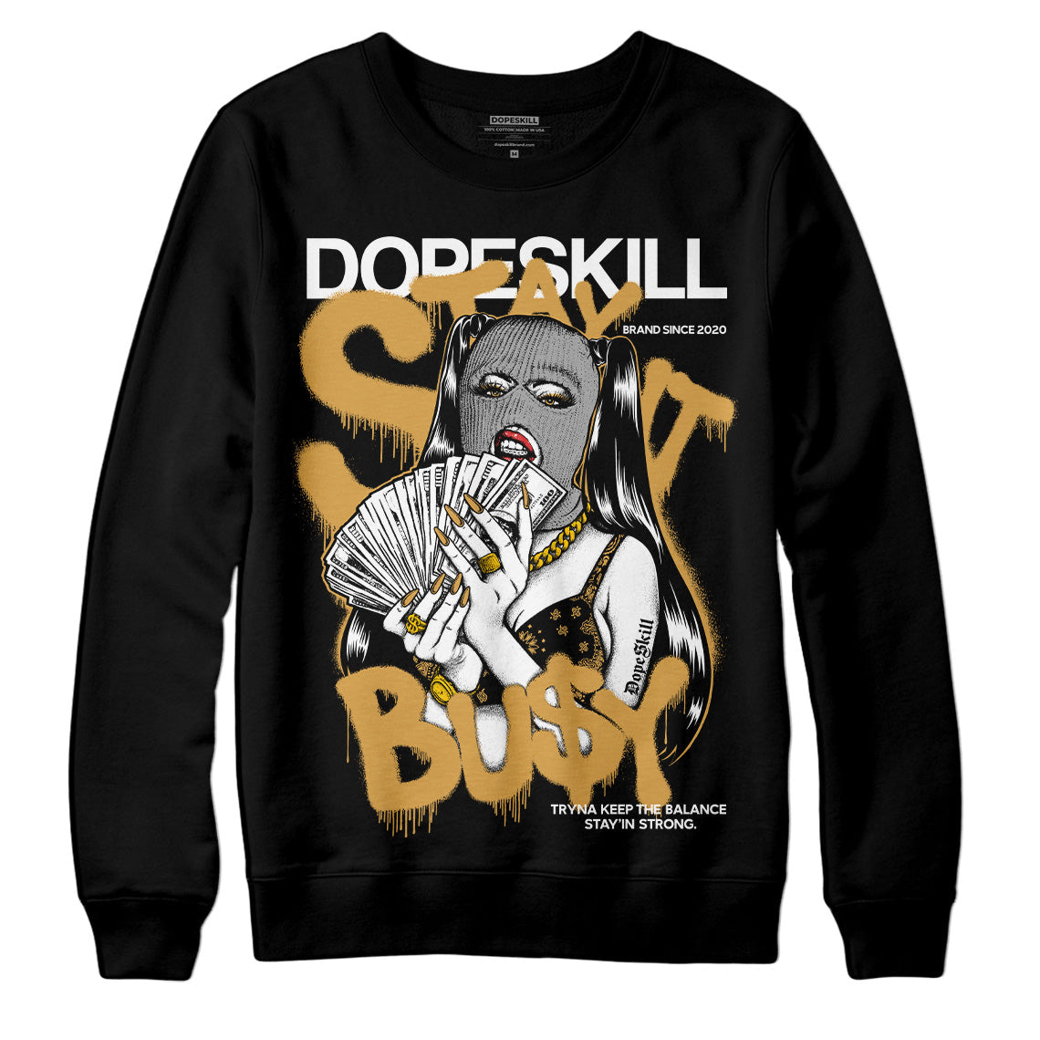 Gratitude 11s superstreetwear Sweatshirt Stay It Busy Graphic