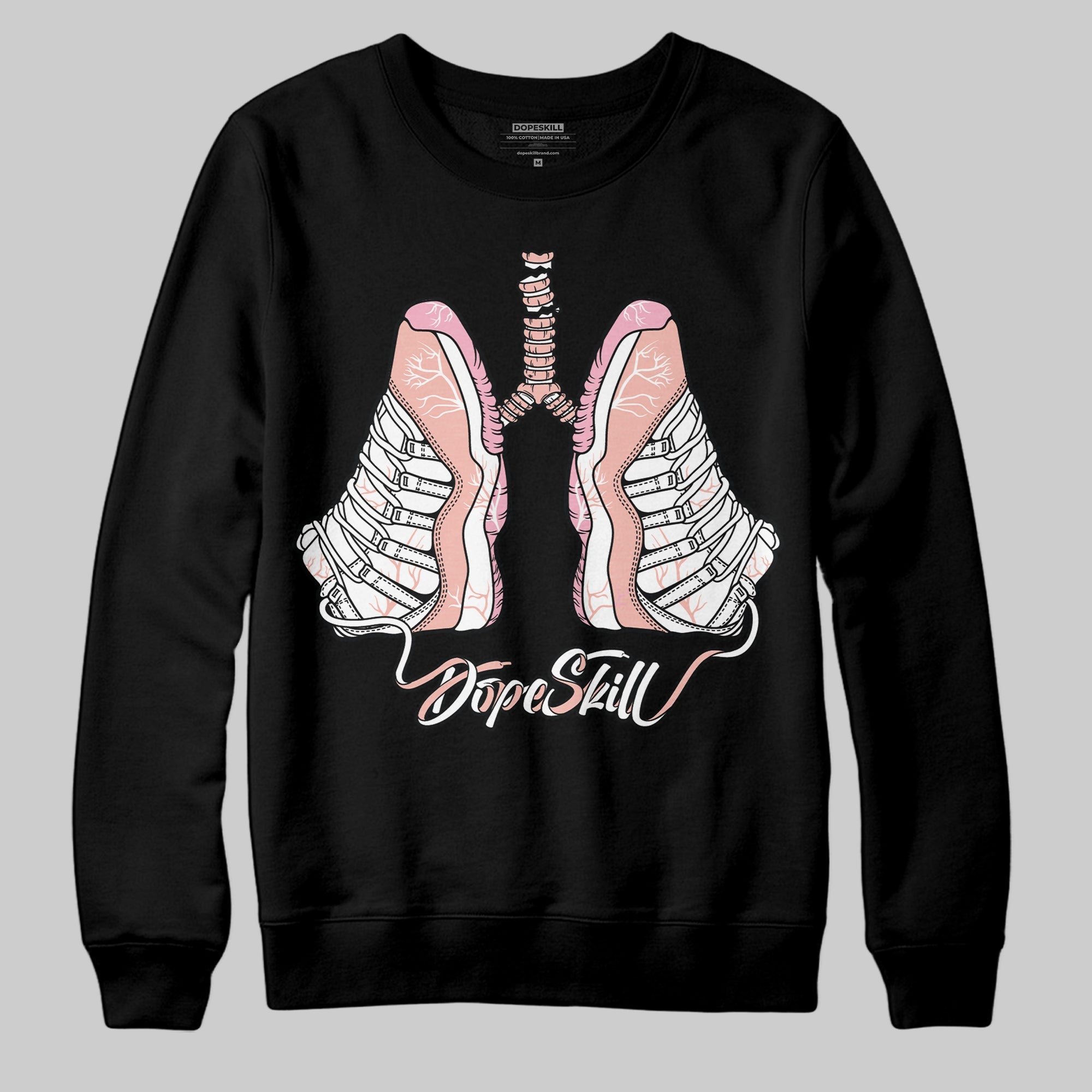 Legend Pink 11s superstreetwear Sweatshirt Breathe Graphic