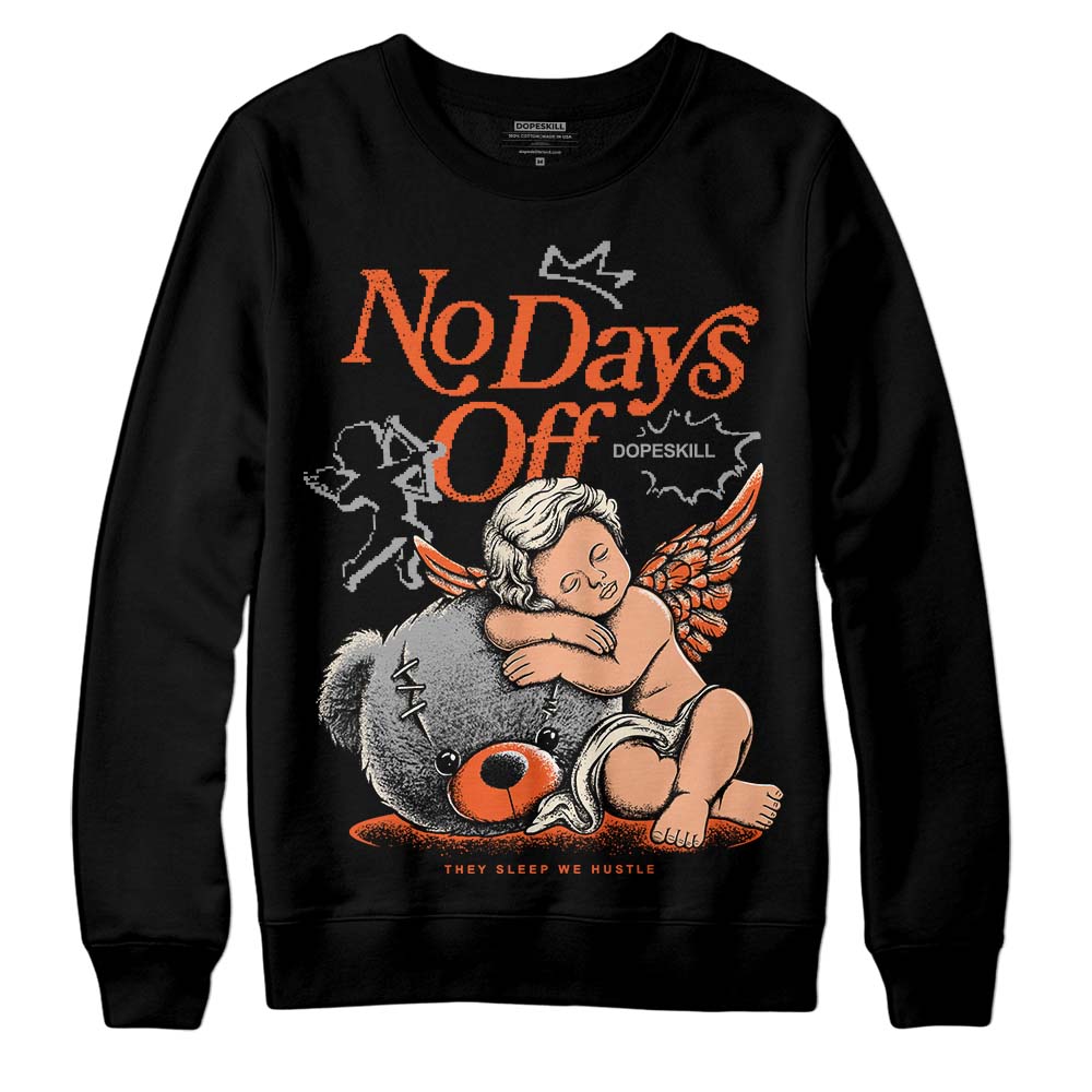 Georgia Peach 3s superstreetwear Sweatshirt New No Days Off Graphic
