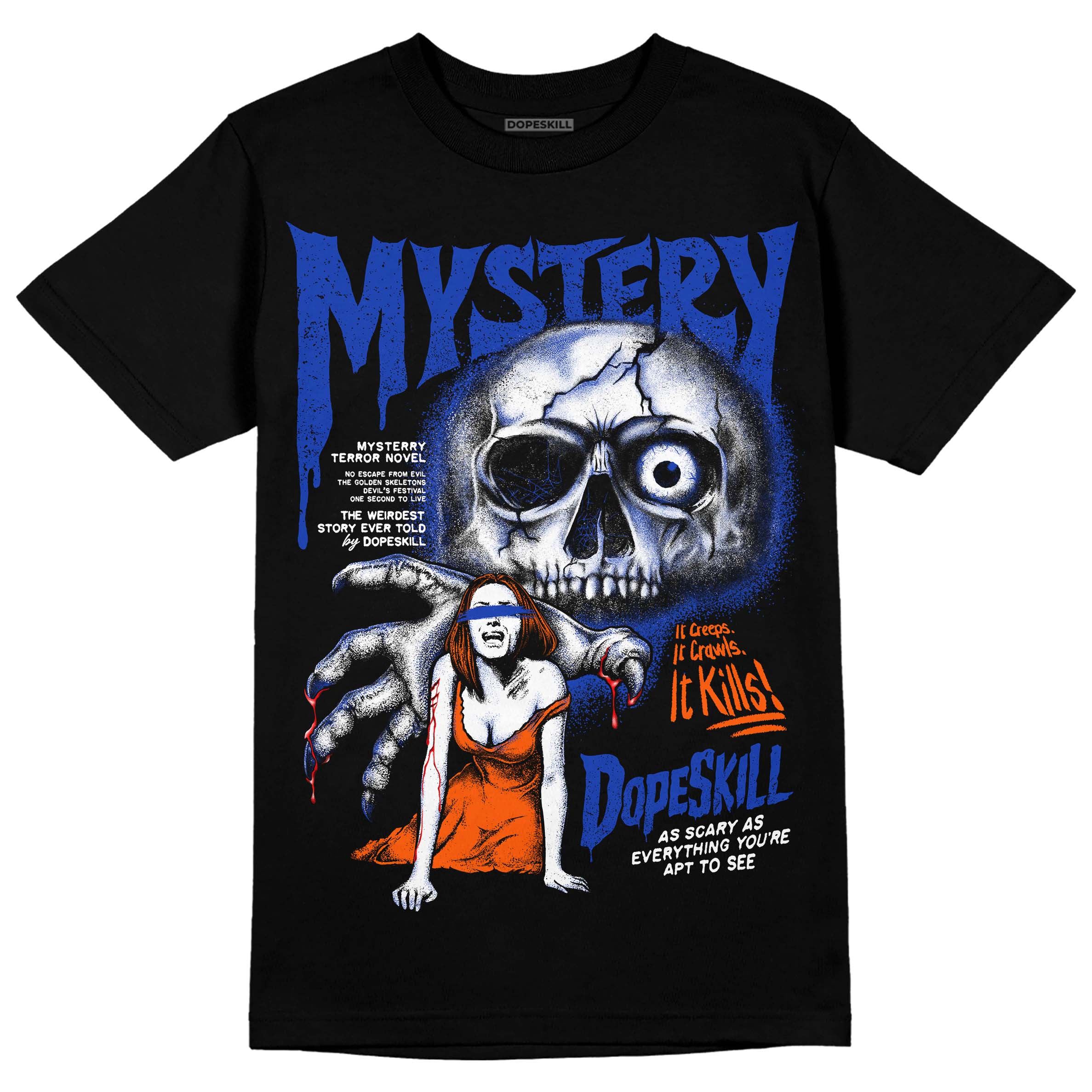 Dunk Futura Orange Blaze superstreetwear T-Shirt Mystery Ghostly Grasp Graphic