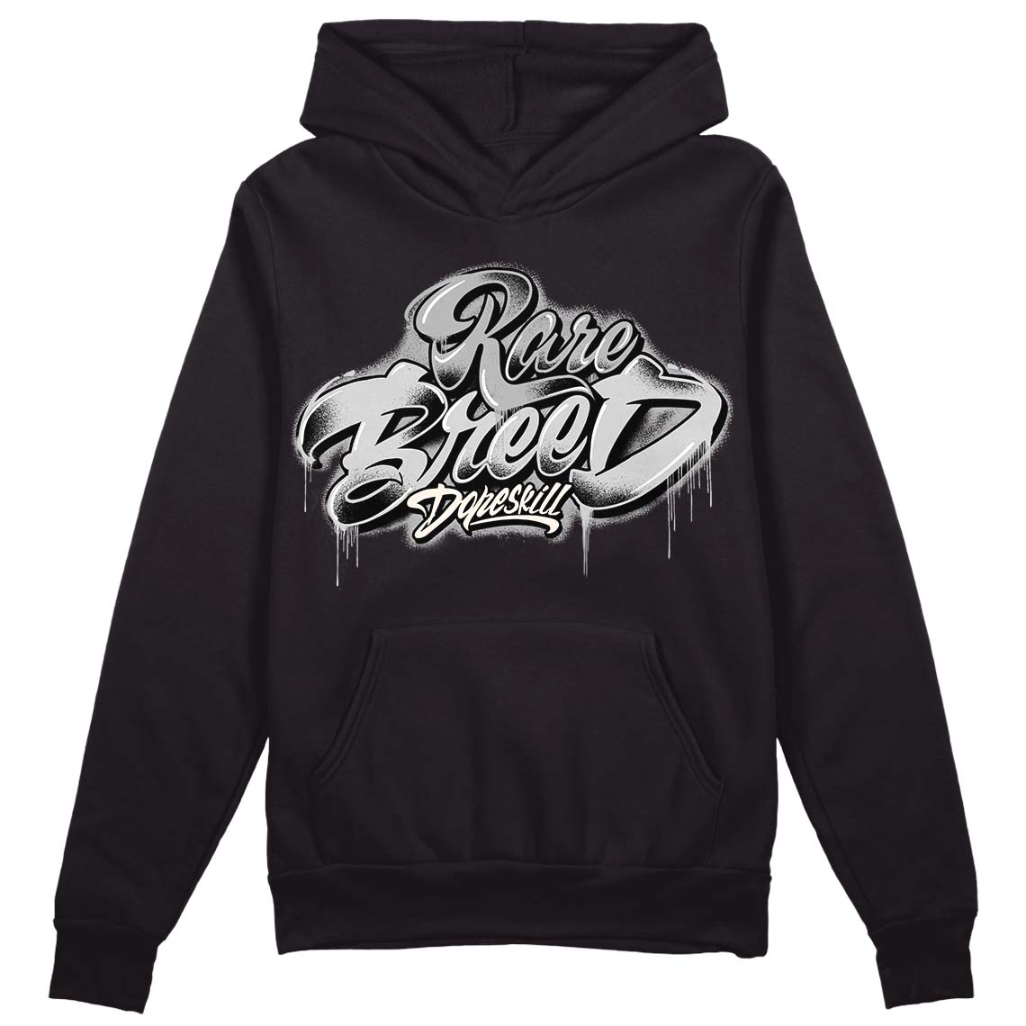 Off Noir 3s superstreetwear Hoodie Sweatshirt Rare Breed Type Graphic