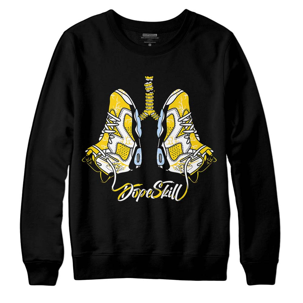 Yellow Ochre 6s superstreetwear Sweatshirt Breathe Graphic