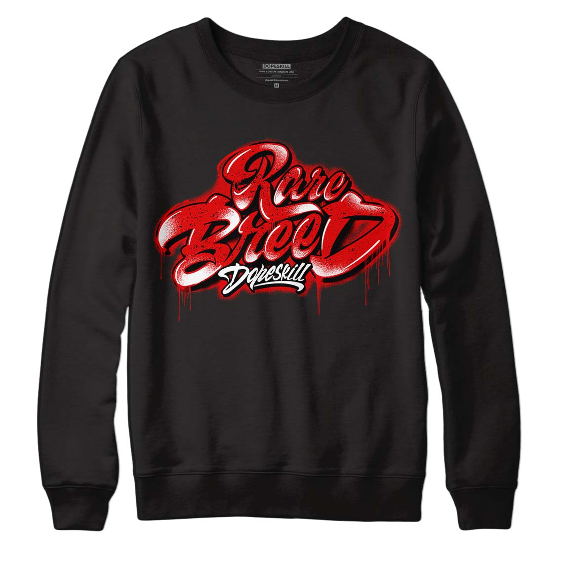 Red Cement 4S superstreetwear Sweatshirt Rare Breed Type Graphic