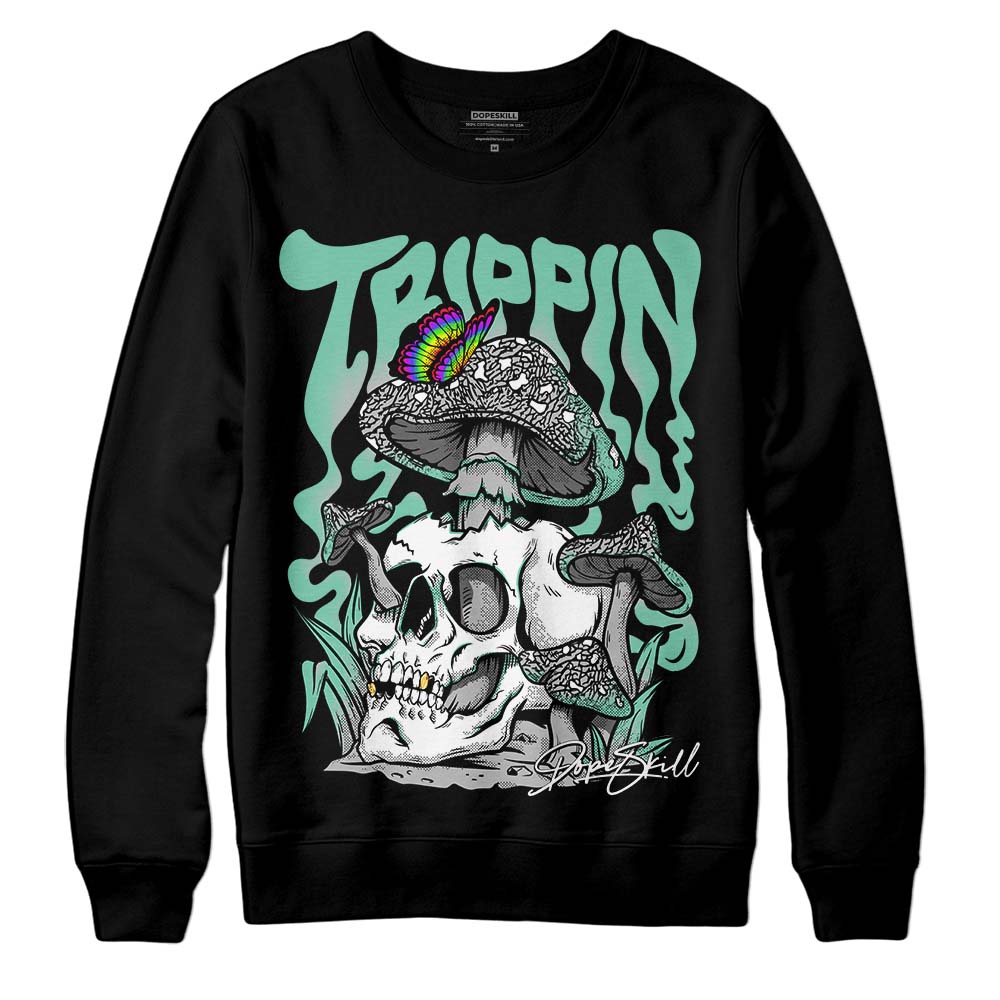 Green Glow 3s superstreetwear Sweatshirt Trippin Graphic