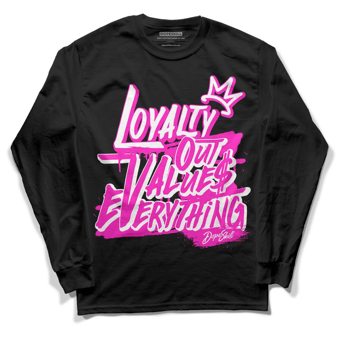 Dunk Low Active Fuchsia superstreetwear Long Sleeve T-Shirt LOVE Graphic
