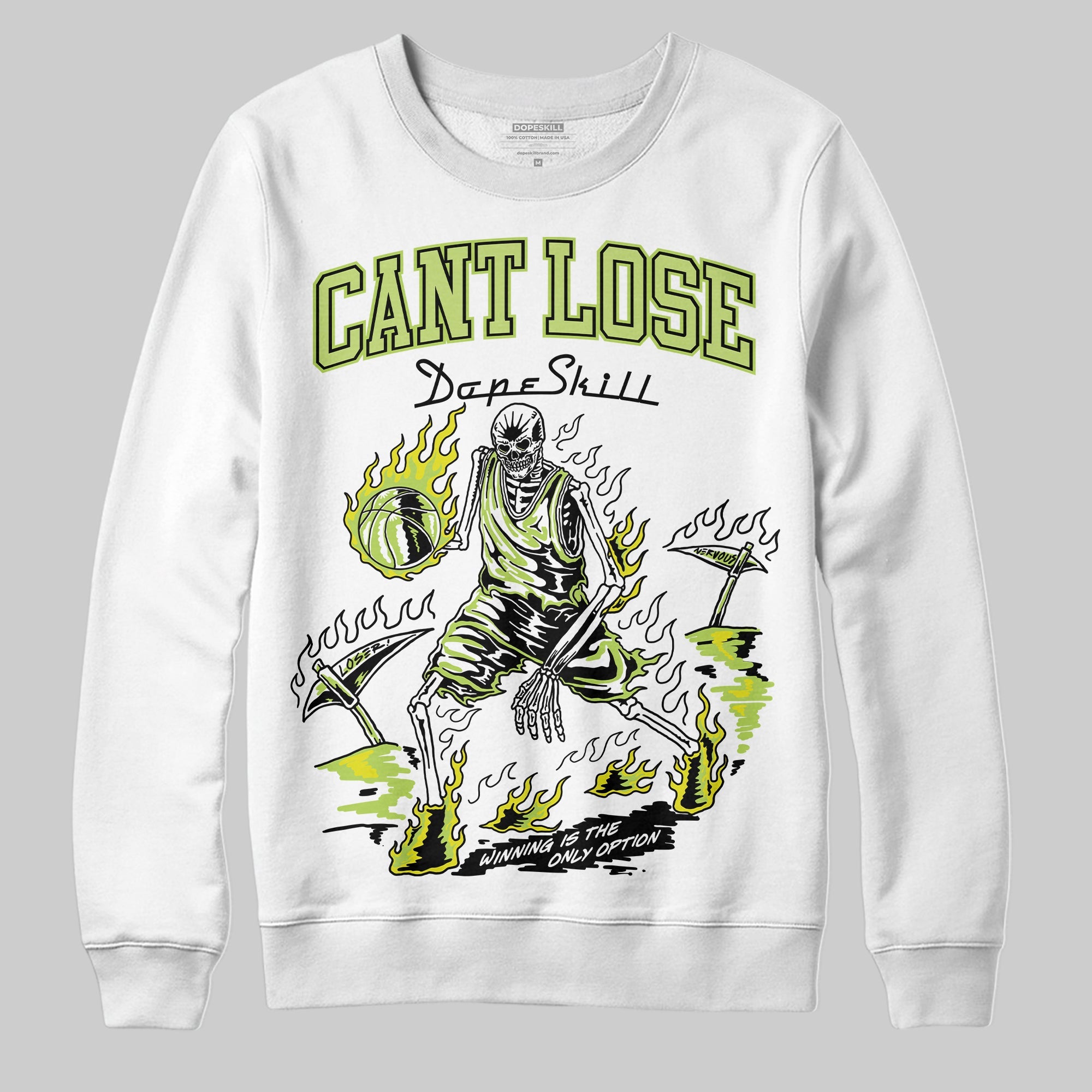 Bright Cactus 13s superstreetwear Sweatshirt Cant Lose Graphic