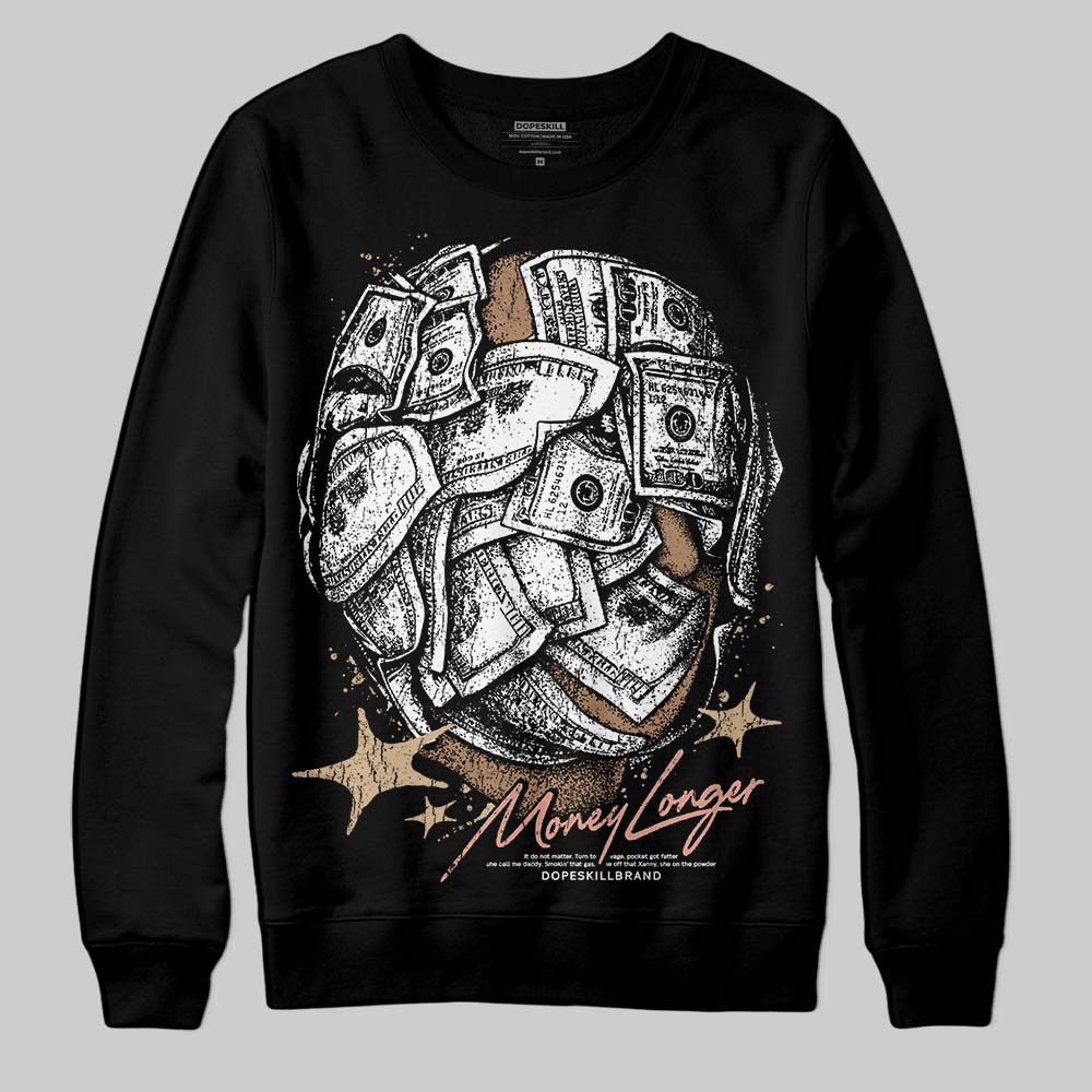 TAN Collection superstreetwear Sweatshirt Money Longer Graphic
