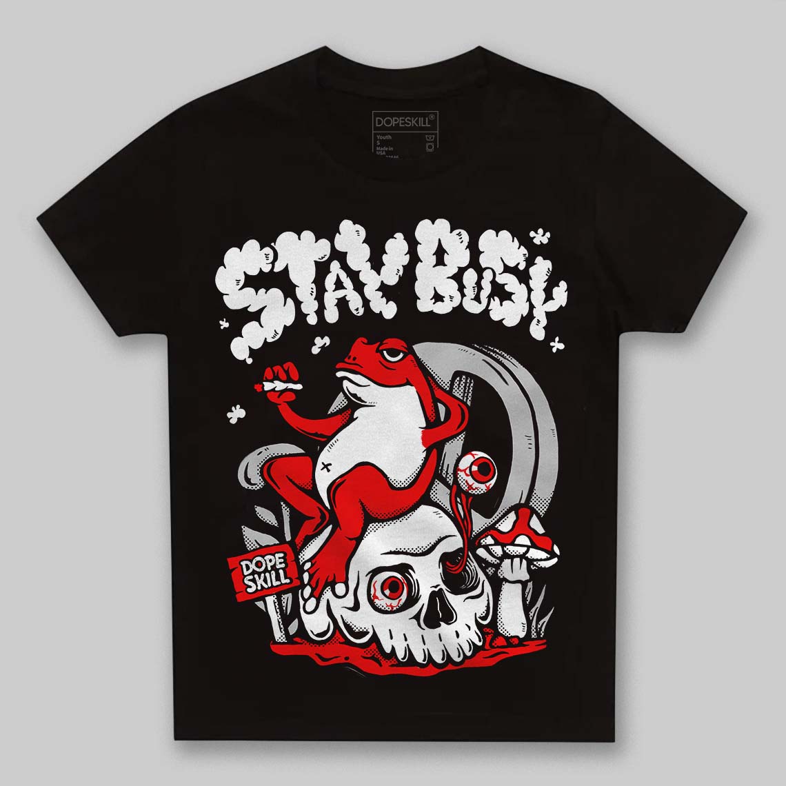 Cherry 12s superstreetwear Toddler Kids T-shirt Stay Busy Graphic