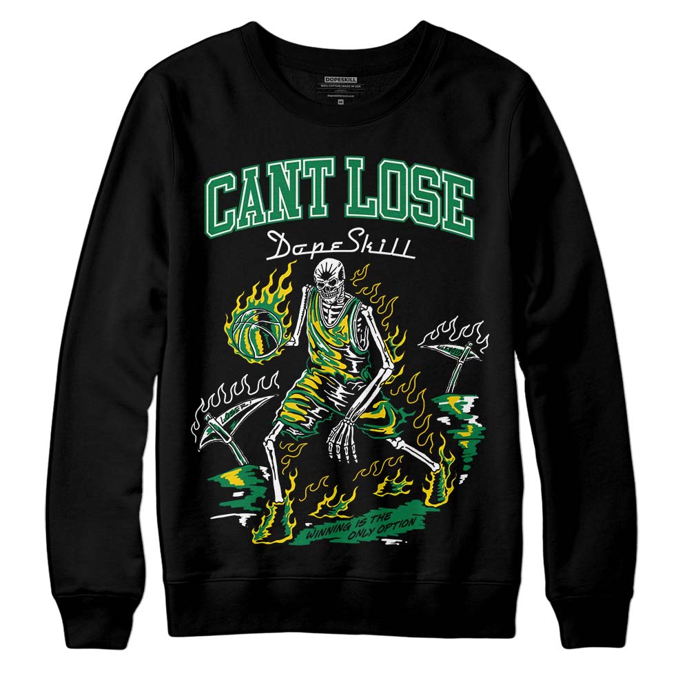 Lucky Green 5s superstreetwear Sweatshirt Cant Lose Graphic