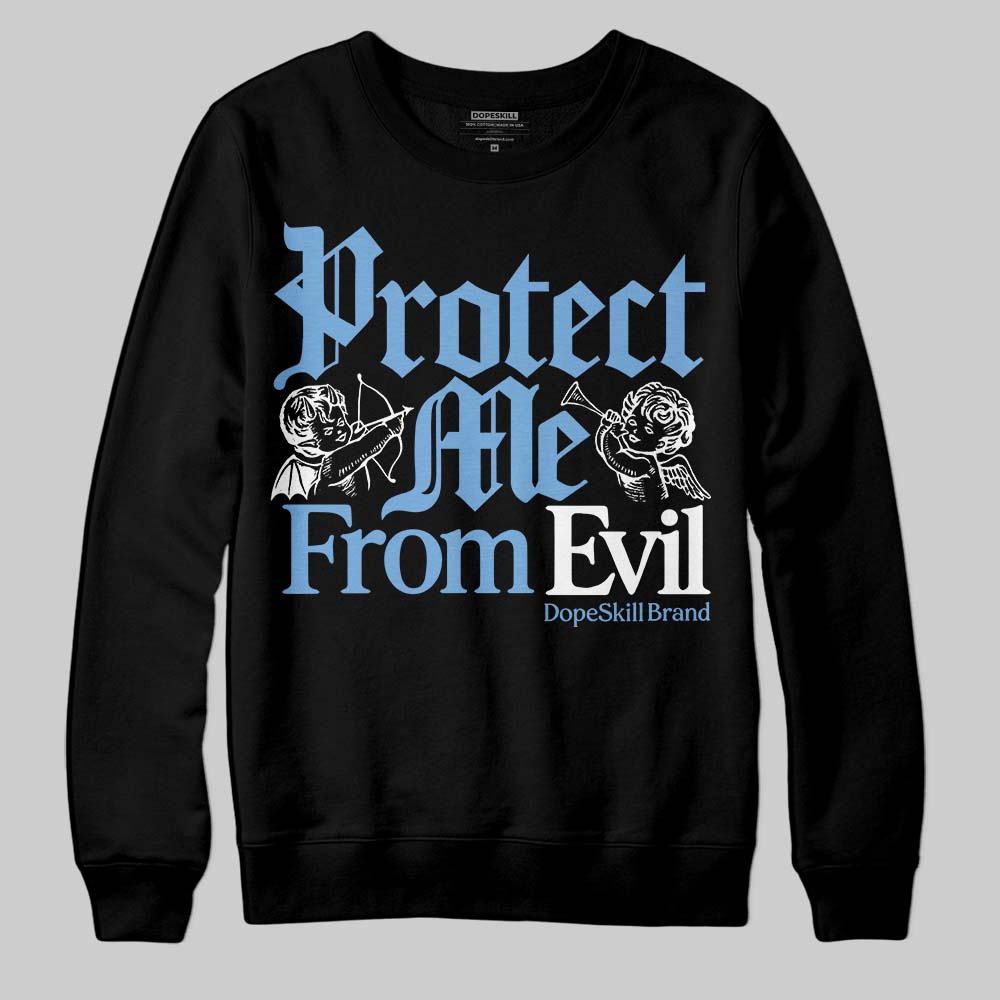Melo 12s superstreetwear Sweatshirt Protect Me From Evil Graphic