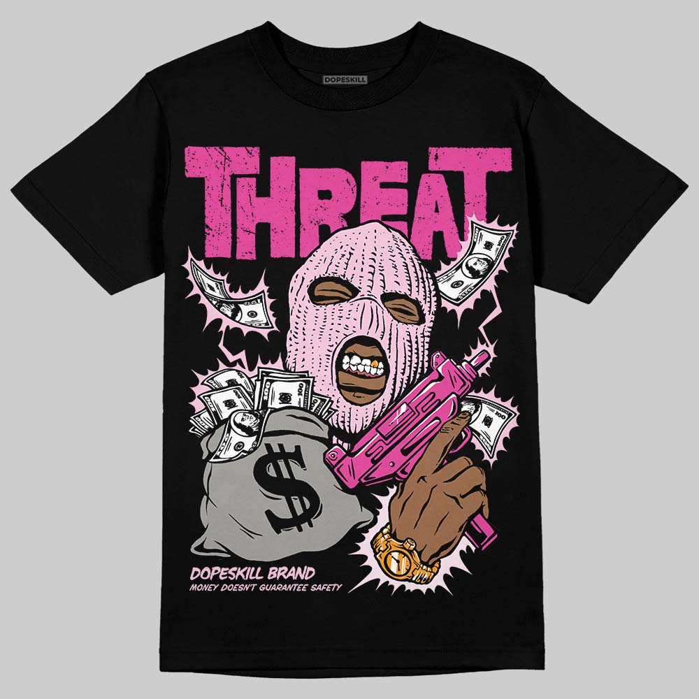 Triple Pink Dunk superstreetwear T-Shirt Under Threat Graphic