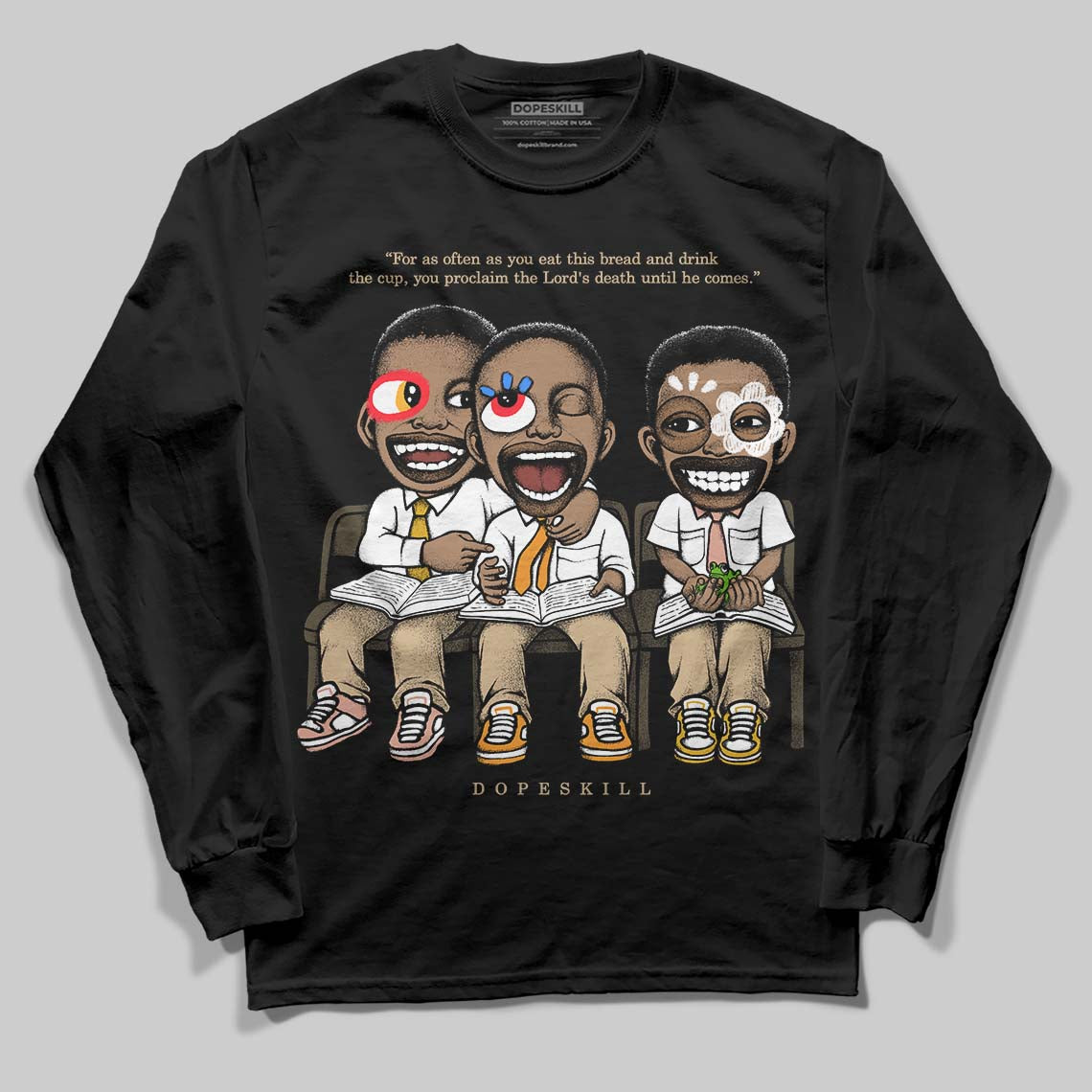 TAN Collection superstreetwear Long Sleeve T-Shirt First Sunday Graphic
