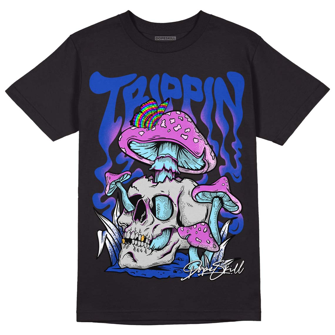 Hyper Royal 12s superstreetwear T-Shirt Trippin Graphic
