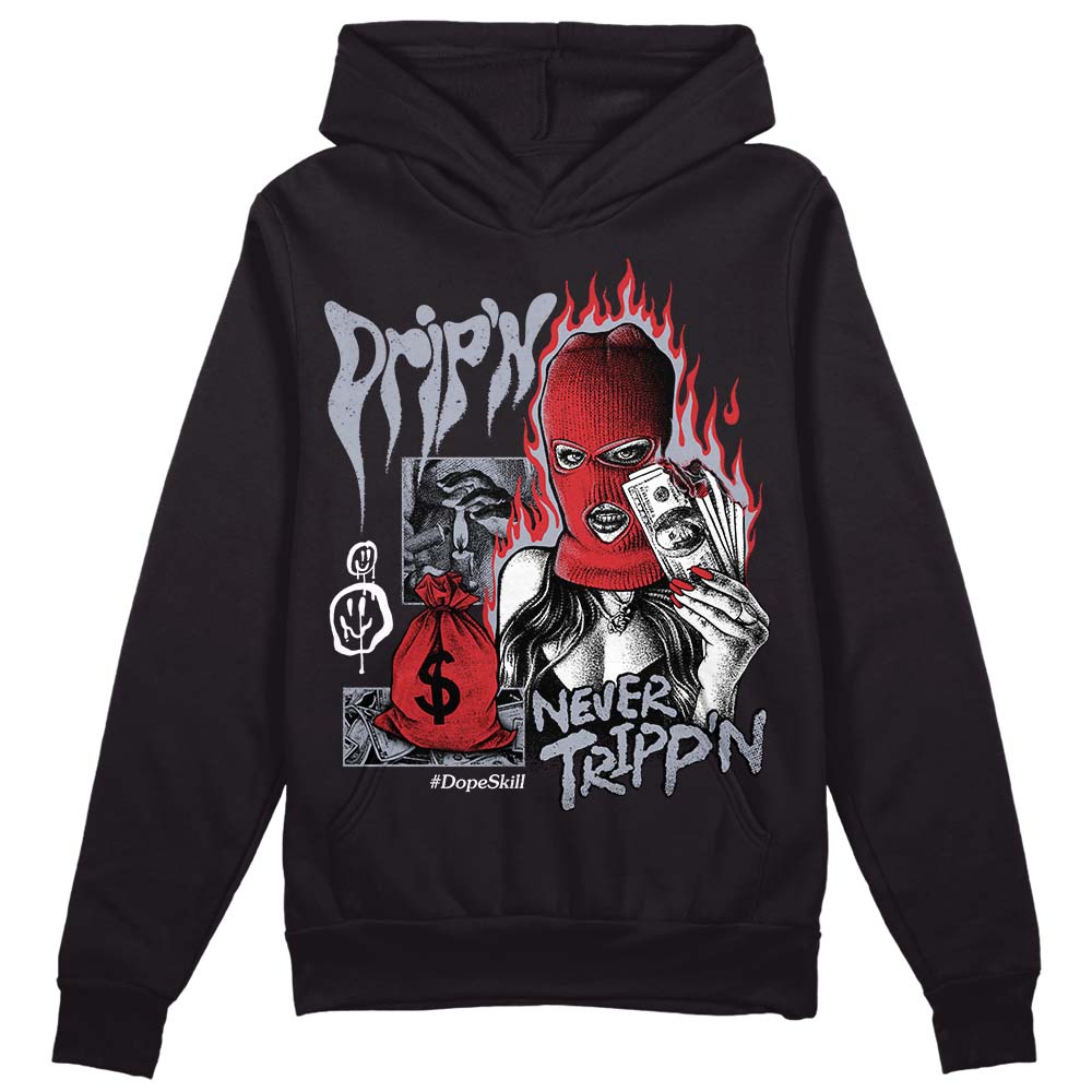 Bred Reimagined 4s superstreetwear Hoodie Sweatshirt Drip'n Never Tripp'n Graphic